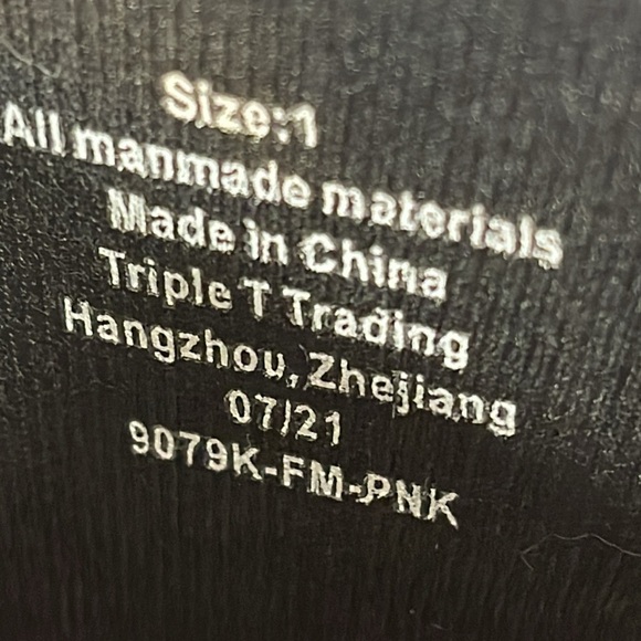 Northside Little Girls' Classic Solid Rainboot Pink / Purple Slip On Size 1 NEW - Picture 13 of 15